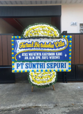 Papan Bunga Duka di Panai Hulu