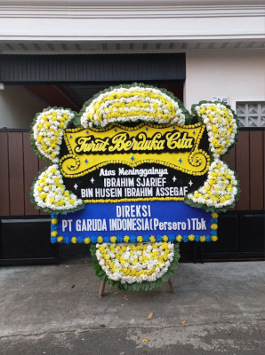 Papan Bunga Duka di Panai Hulu