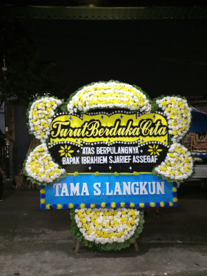 Papan Bunga Duka di Panai Hulu